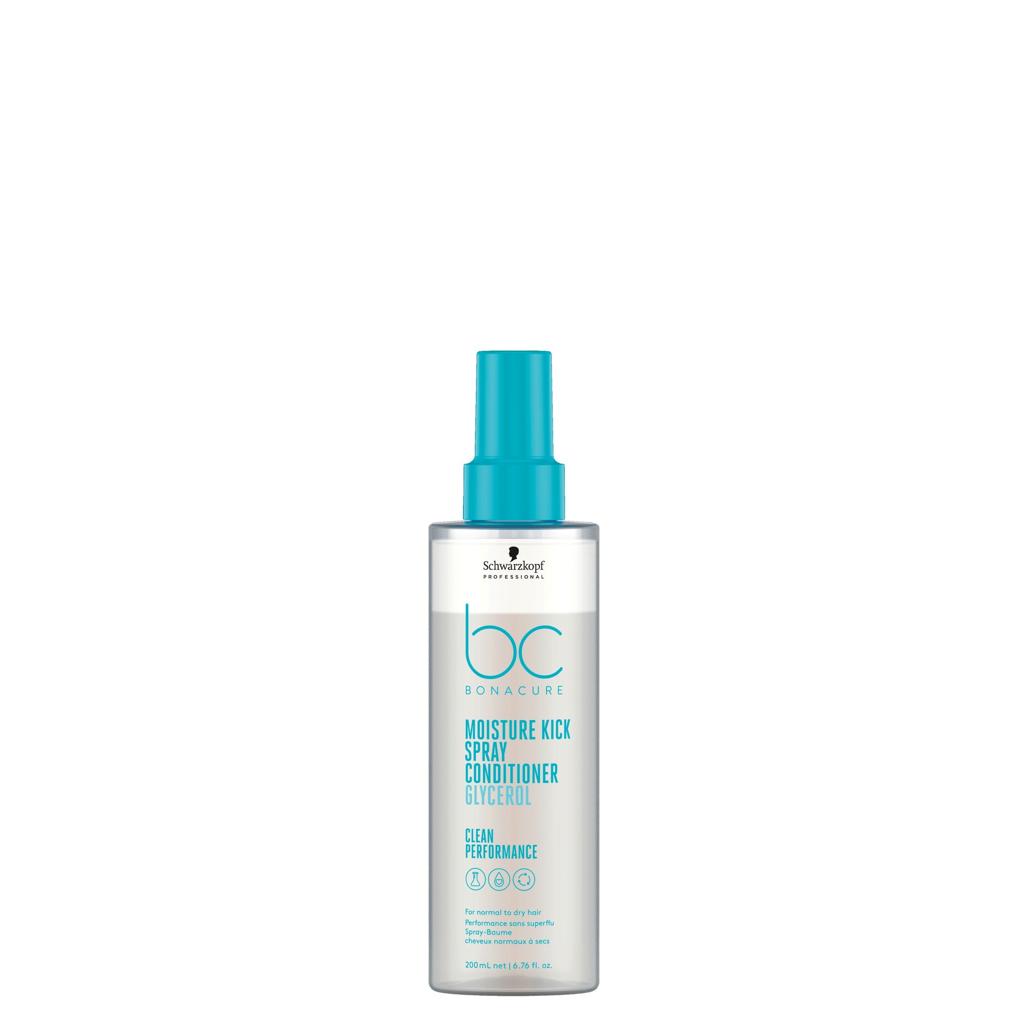 Schwarzkopf Professional BC Moisture Kick Spray Conditioner (Glycerol) 200ml at Eds Hair Bramhall