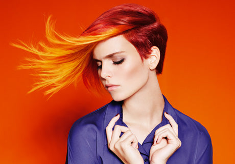 Zero colour fade with Schwarzkopf BC Color Freeze 4.5ph home care