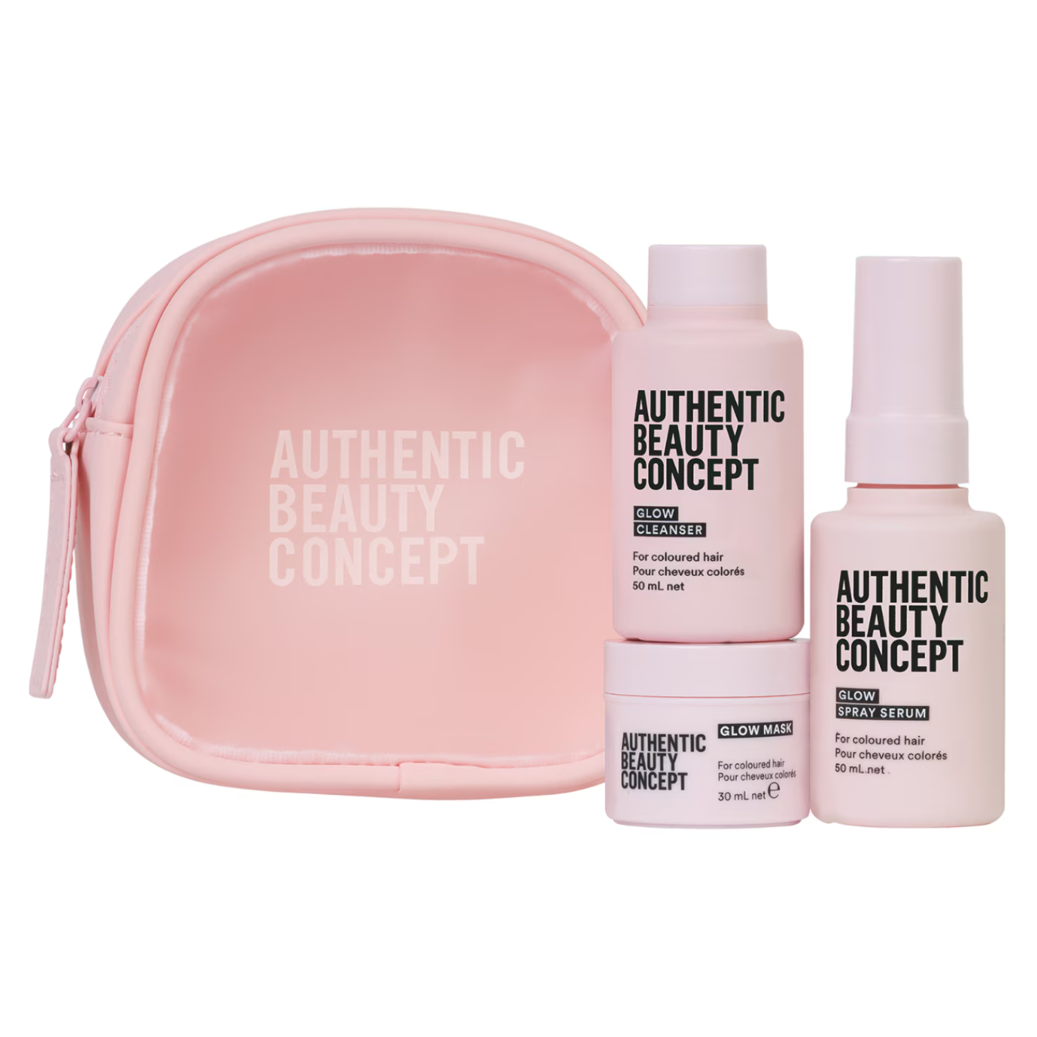 Authentic Beauty Concept Glow Mini Travel Kit at Eds Hair Bramhall
