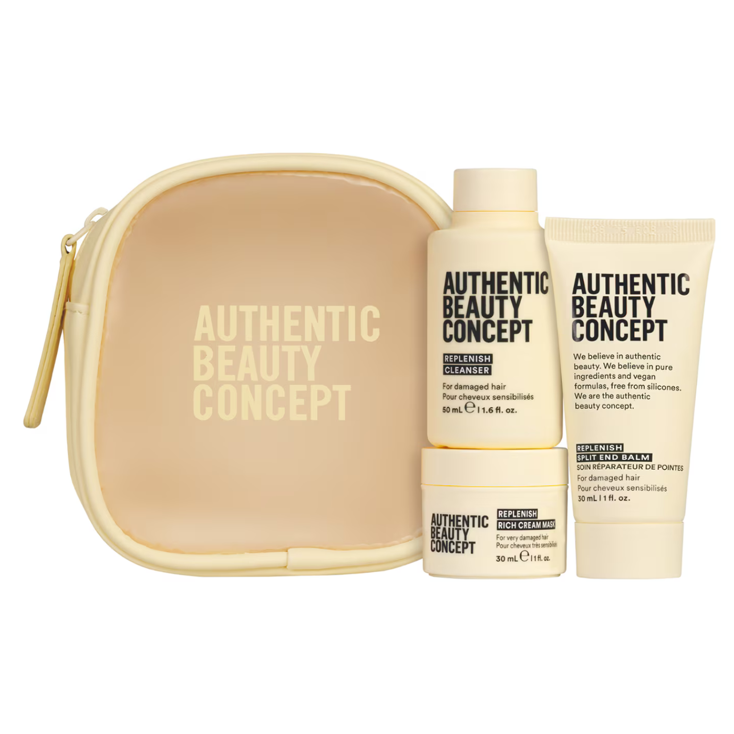 Authentic Beauty Concept Replenish Mini Travel Kit at Eds Hair Bramhall