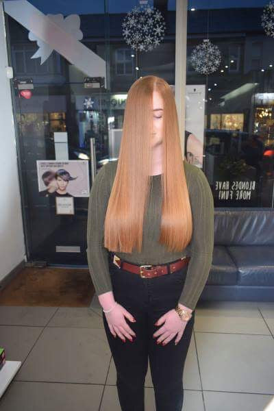 Abigail testimonial Brazilian Blow Out at Eds