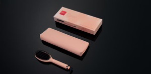 ghd Glide Hot Brush in Pink Peach Collection 2023 at Eds Hair Bramhall