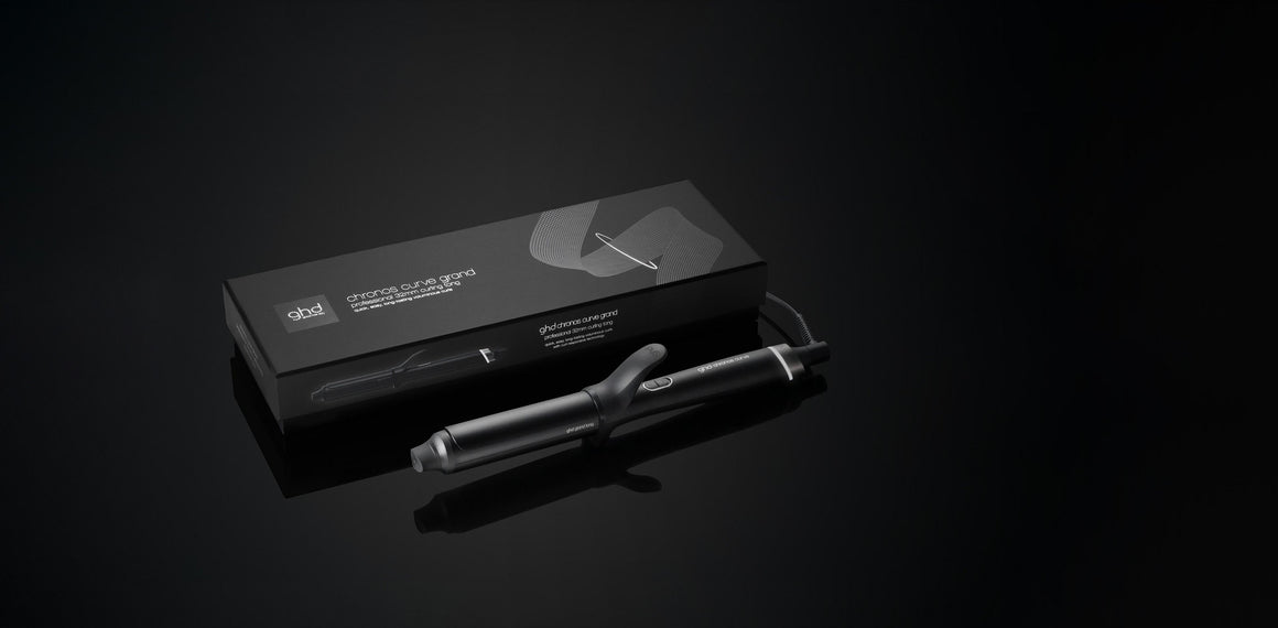 ghd Chronos Curve Grand Tong (32mm Barrel) For Big Voluminous Curls at Eds Hair Bramhall (Manchester)