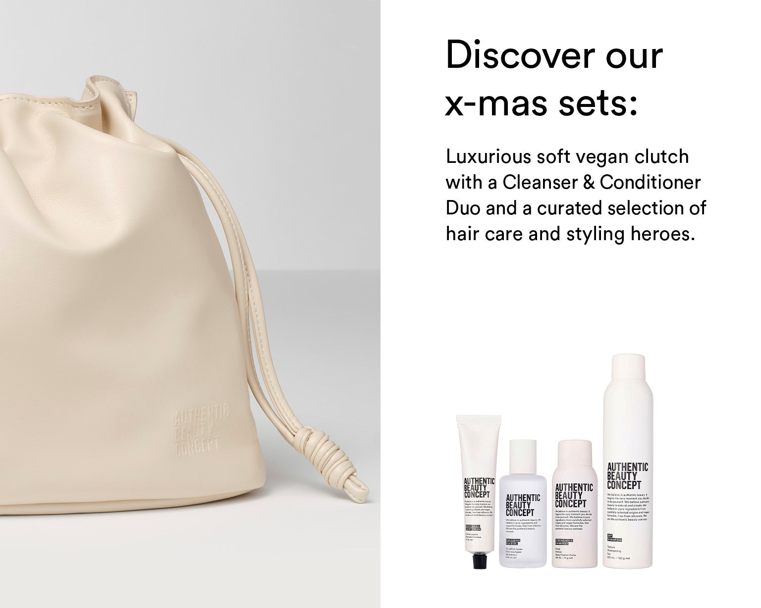 Authentic Beauty Concept Forever Fab Hair Christmas Gift Set 2024 at Eds Hair Bramhall