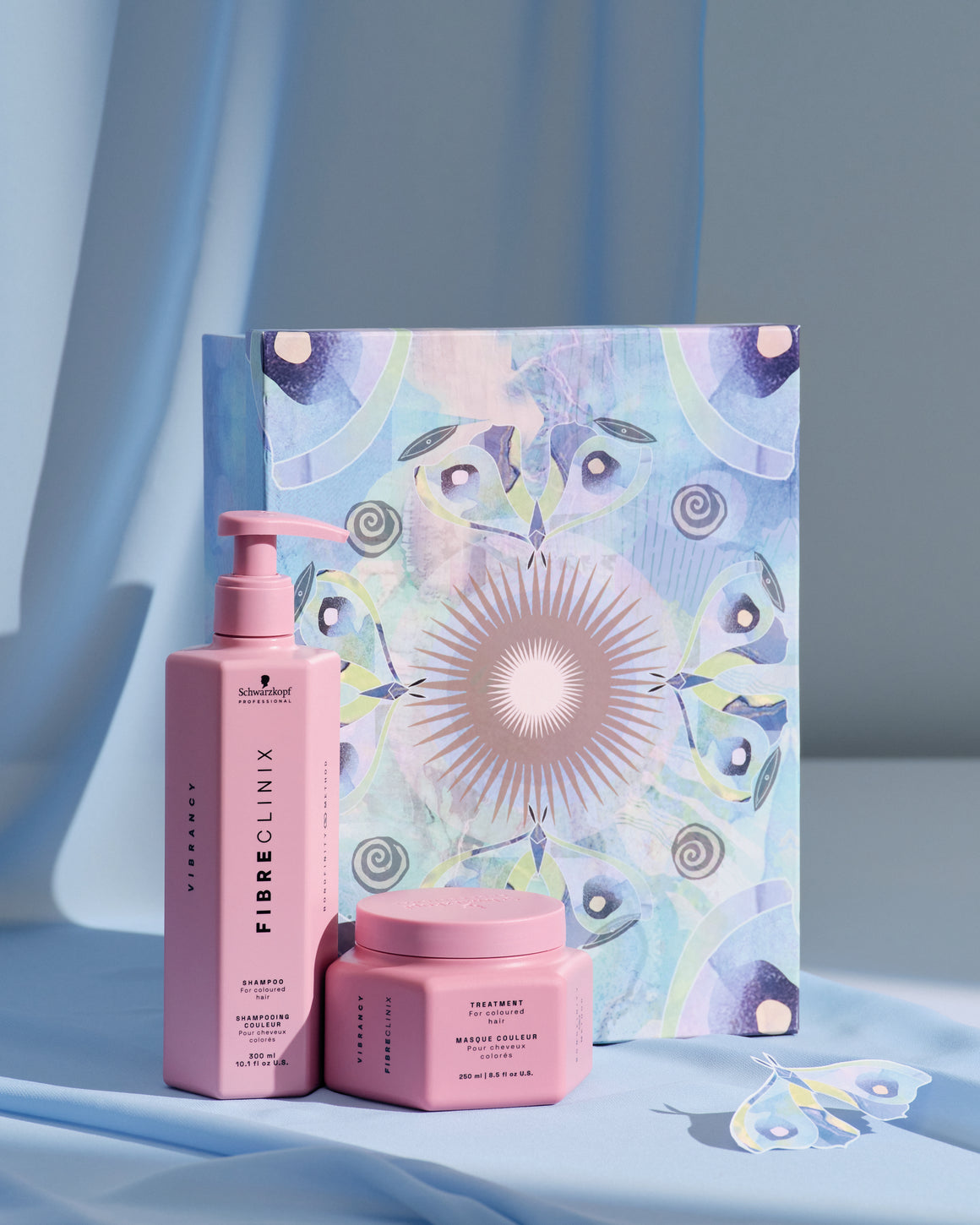 Schwarzkopf Professional Fibre Clinix Vibrancy Christmas Gift Pack (2026) at Eds Hair Bramhall