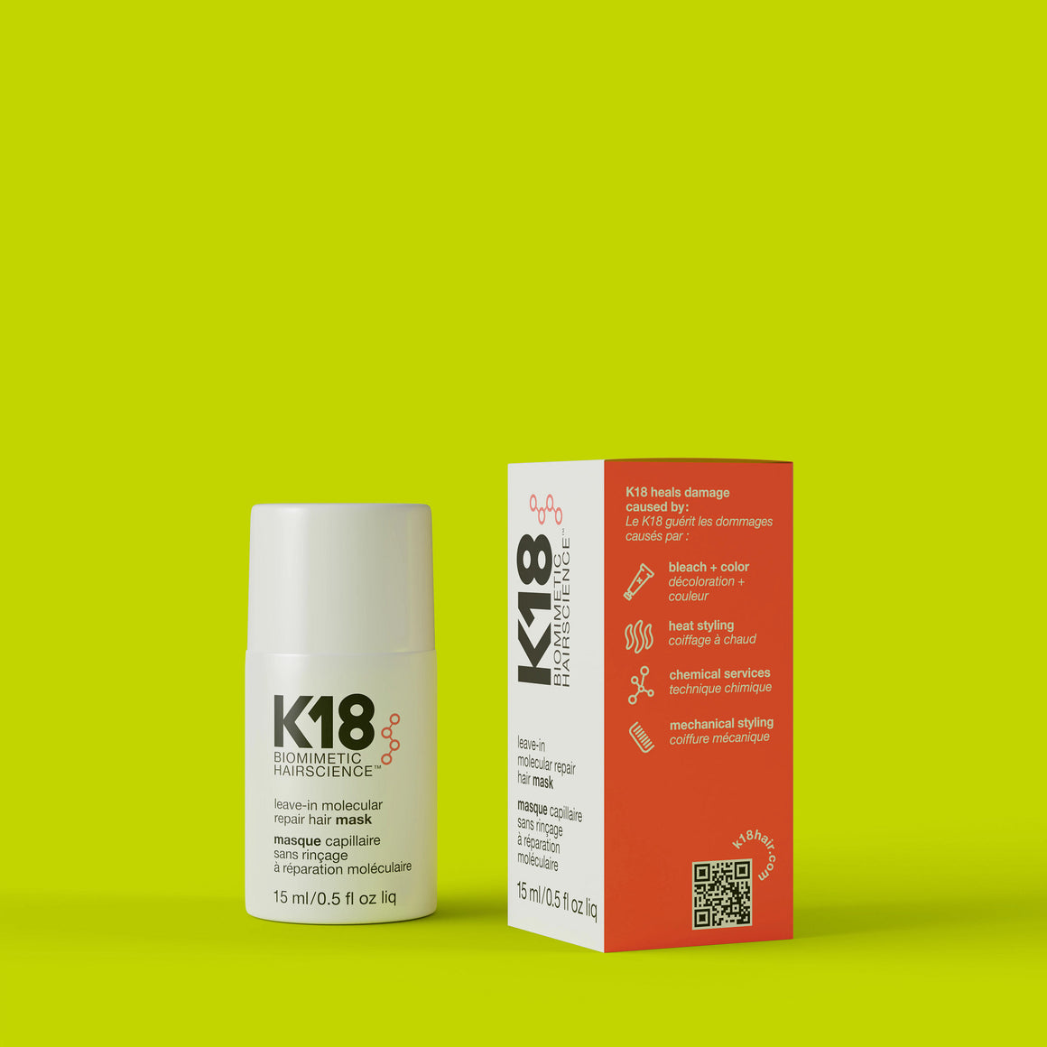 K18 Leave-In Molecular Repair Hair Mask at Eds Hair Bramhall