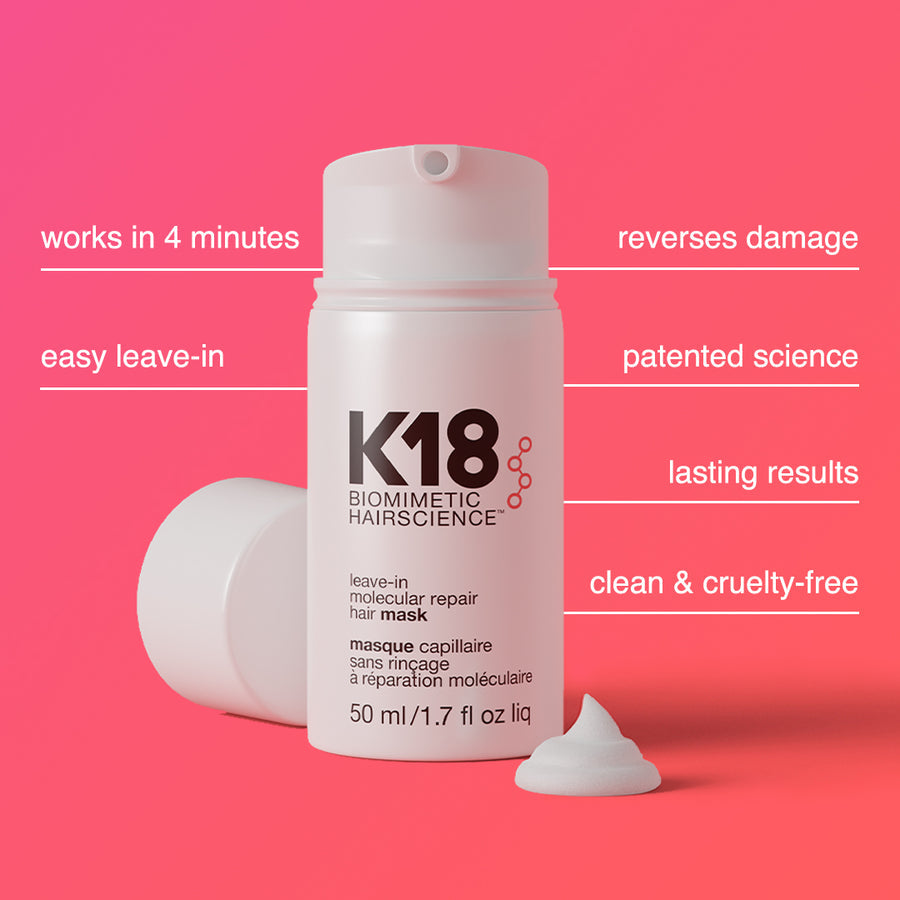 K18 Leave-In Molecular Repair Hair Mask at Eds Hair Bramhall