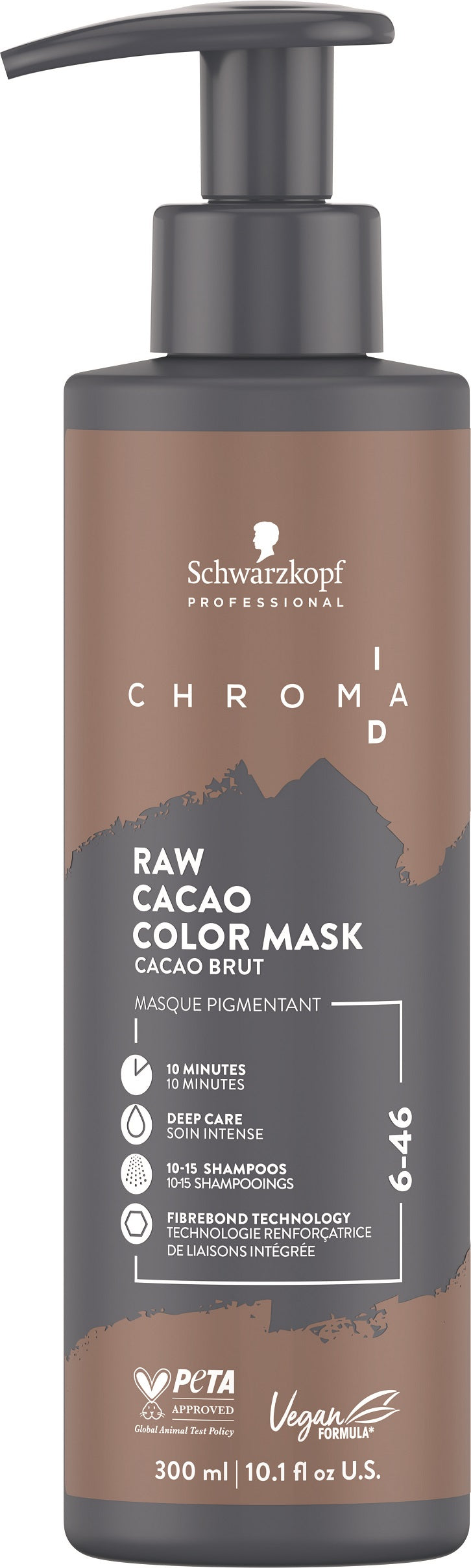 Schwarzkopf Professional Chroma ID 6-46 Raw Cacao Bonding Color Mask at Eds Hair Bramhall