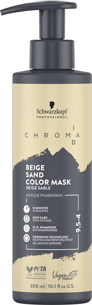 Schwarzkopf Professional Chroma ID 9,5-4 Beige Sand Bonding Color Mask at Eds Hair Bramhall