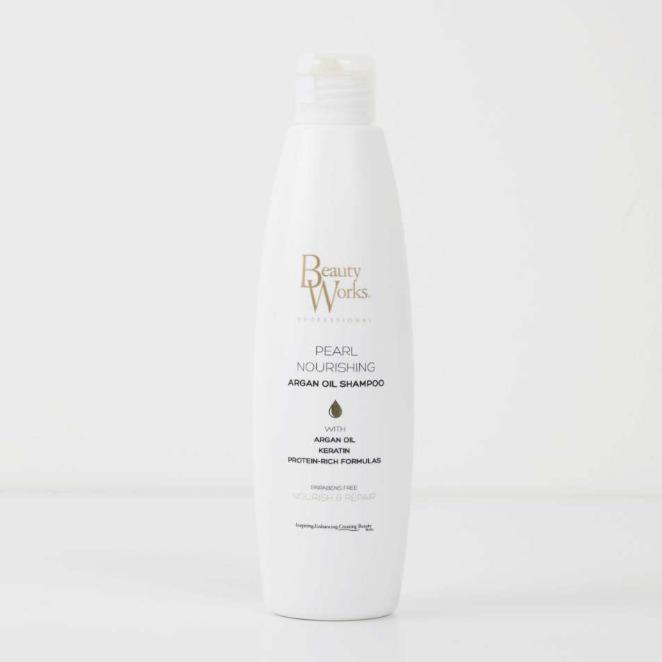 Pearl Nourishing Argan Oil Shampoo 250ml at Eds Hair Bramhall