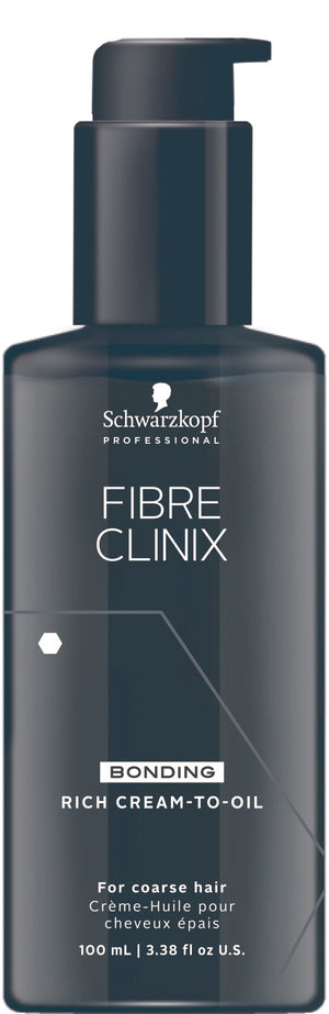 Fibre Clinix Bonding Rich Cream-to-Oil by Schwarzkopf Professional at Eds Hair Bramhall