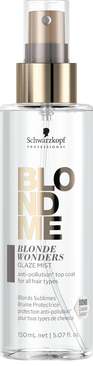 Schwarzkopf Professional BlondMe Blonde Wonders Glaze Mist 150ml at Eds Hair Bramhall