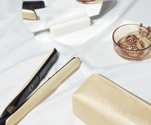 ghd Gold® Limited Edition Hair Straighteners, Sun Kissed Gold at Eds Hair Bramhall