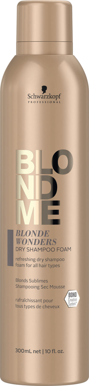 Schwarzkopf Professional BlondMe Blonde Wonders Dry Shampoo Foam 300ml at Eds Hair Bramhall