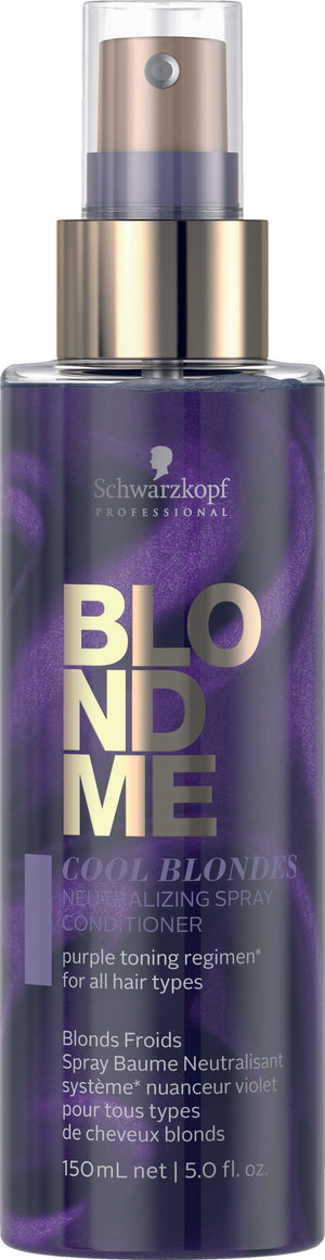 Schwarzkopf Professional BlondMe Tone Neutralising Spray Conditioner at Eds Hair Bramhall