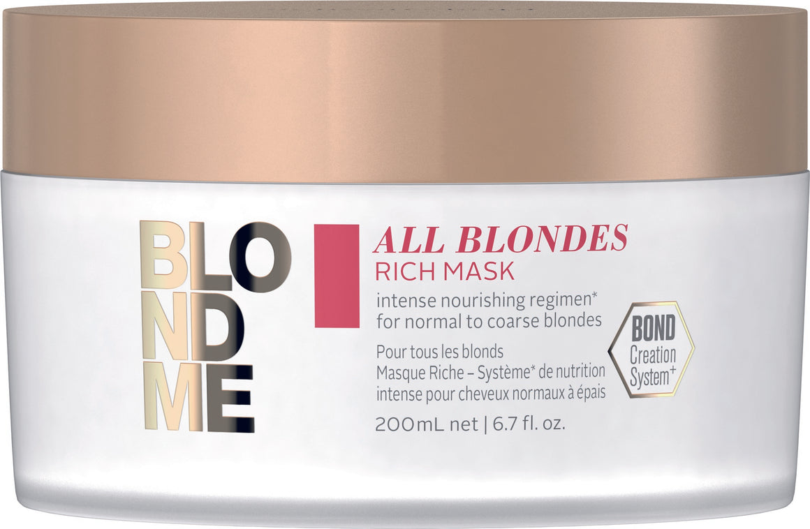 Schwarzkopf Professional BlondMe All Blondes Rich Treatment 200ml at Eds Hair Bramhall