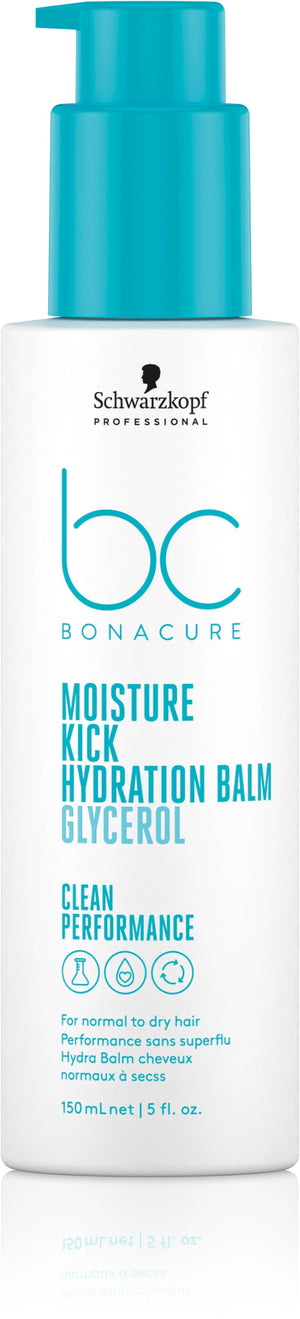Schwarzkopf Professional BC Moisture Kick Hydration Balm (Glycerol) 150ml at Eds Hair Bramhall