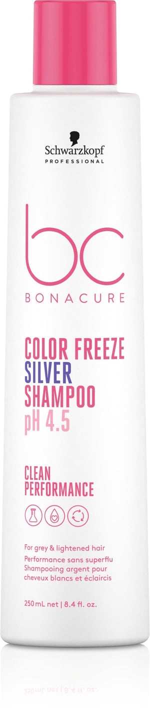 Schwarzkopf Professional BC Color Freeze Silver Shampoo 250ml at Eds Hair Bramhall