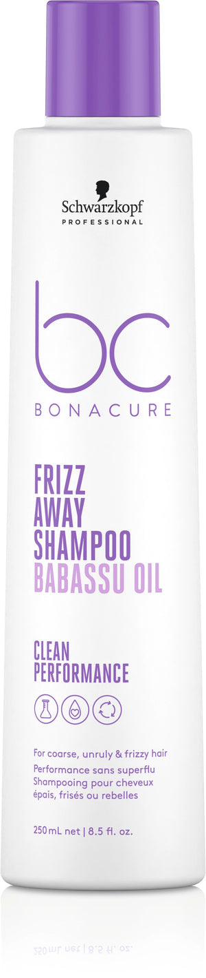 Schwarzkopf Professional BonaCure Frizz Away Shampoo 250ml at Eds Hair Bramhall