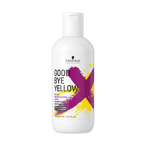 Schwarzkopf Professional Goodbye Yellow Neutralizing Shampoo 300ml available from Eds Bramhall